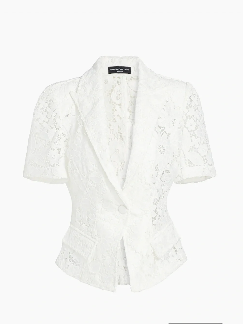 Generation Love Melbourne short sleeve lace blazer women's size xxl NWT - Picture 16 of 16